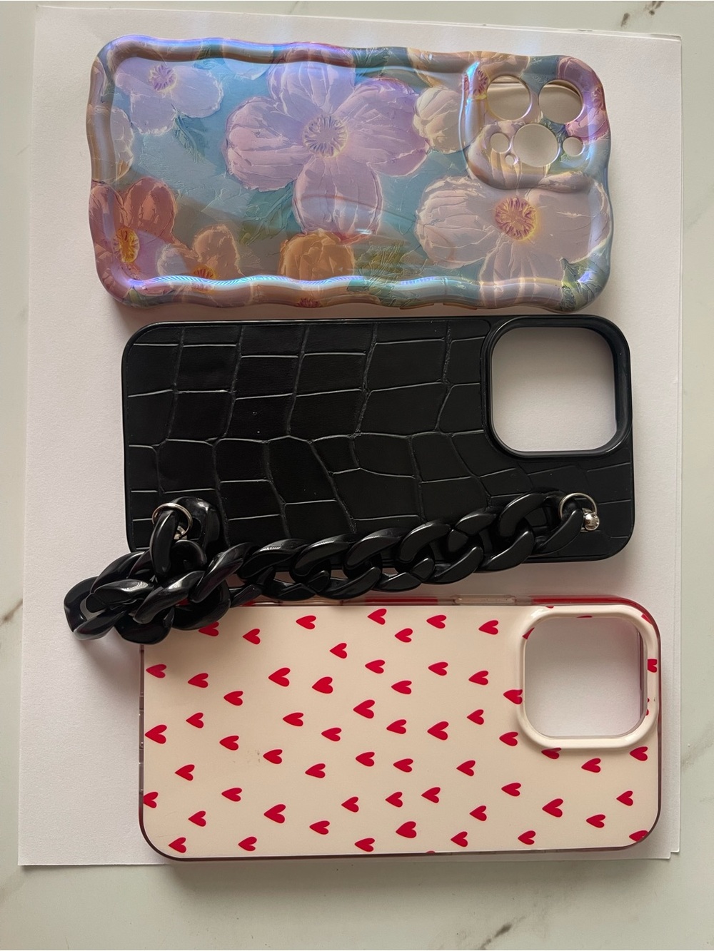 3 Used iPhone cases 12 pro max
